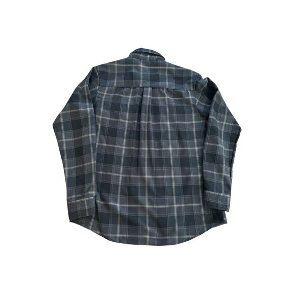 Dixxon Flannel Shirt Womens Small Kamimura Blacksmith Long Sleeve Black Plaid L - Picture 4 of 8